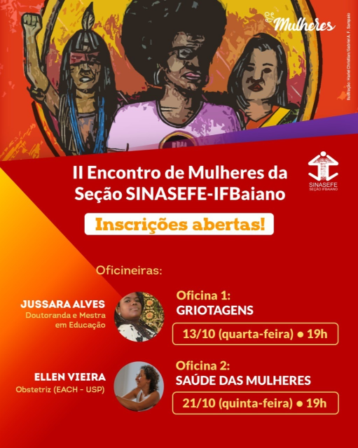 II Encontro de Mulheres da Seção SINASEFE-IFBAIANO